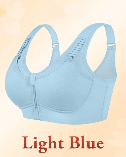 Front-Zip Bra for Maximum Lift and Bounce Control