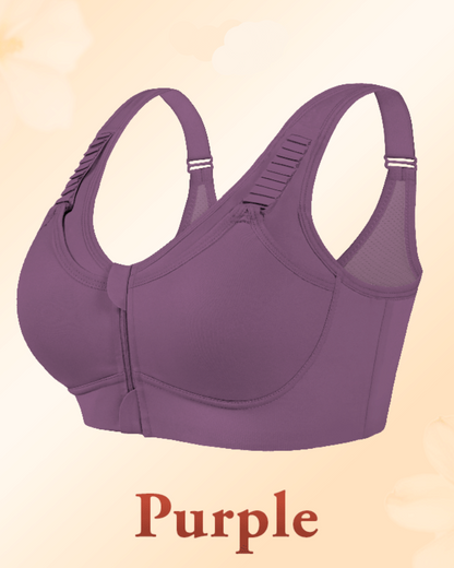 Front-Zip Bra for Maximum Lift and Bounce Control