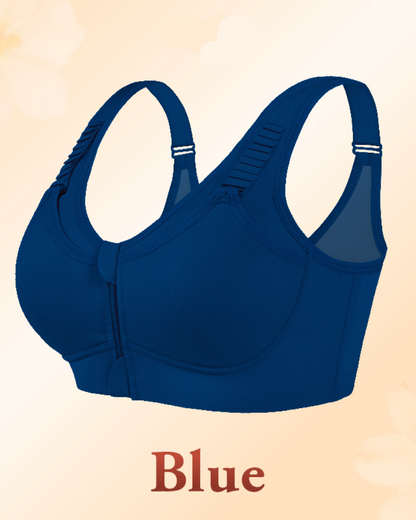 Front-Zip Bra for Maximum Lift and Bounce Control