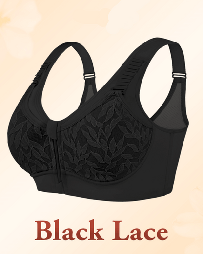 Front-Zip Bra for Maximum Lift and Bounce Control