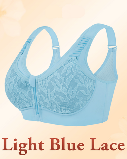 Front-Zip Bra for Maximum Lift and Bounce Control
