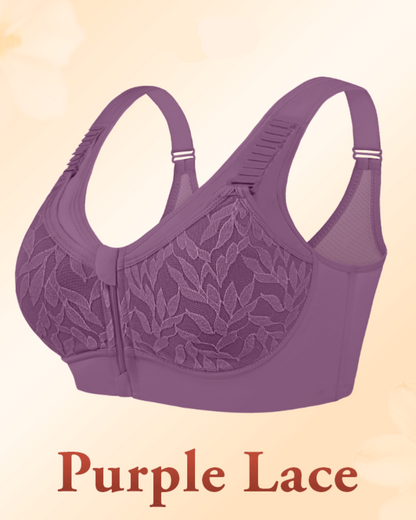 Front-Zip Bra for Maximum Lift and Bounce Control