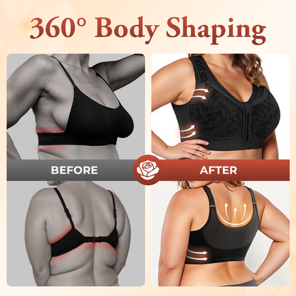 Front-Zip Bra for Maximum Lift and Bounce Control