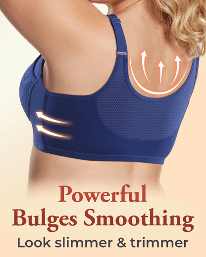 Front-Zip Bra for Maximum Lift and Bounce Control