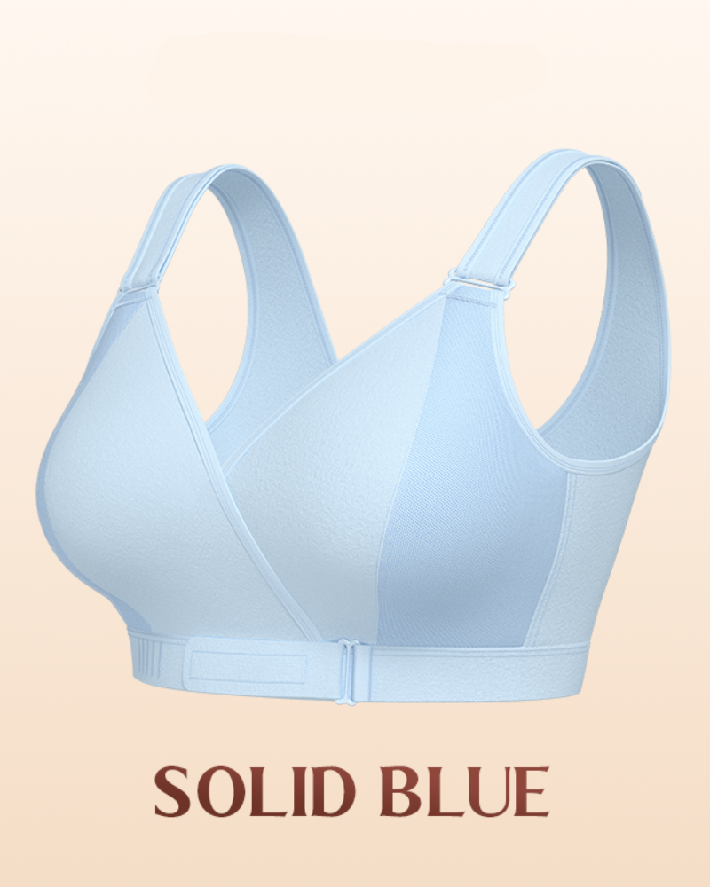 Easy-Wear Front Wrap Comfort Bra