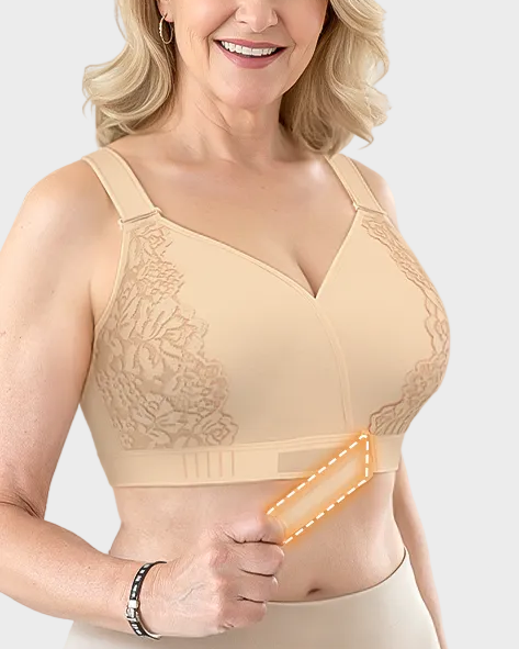 Easy-Wear Front Wrap Comfort Bra