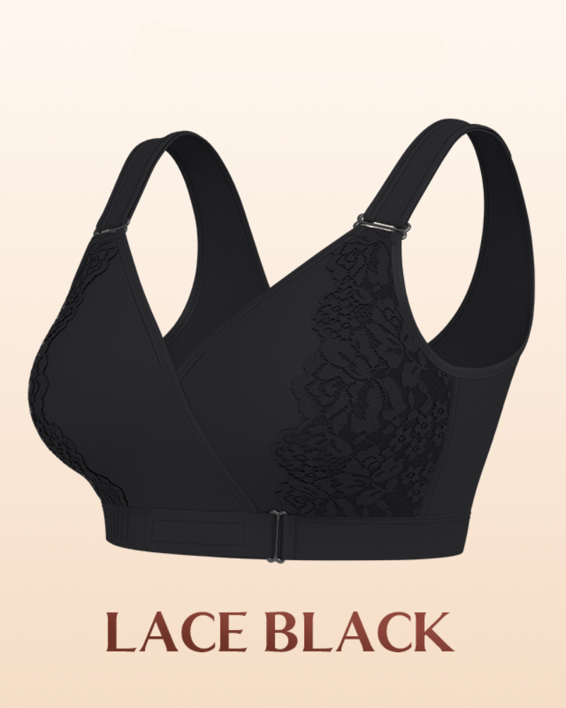 Easy-Wear Front Wrap Comfort Bra