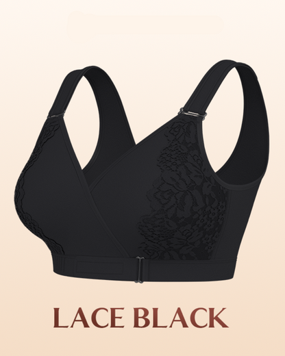 Easy-Wear Front Wrap Comfort Bra