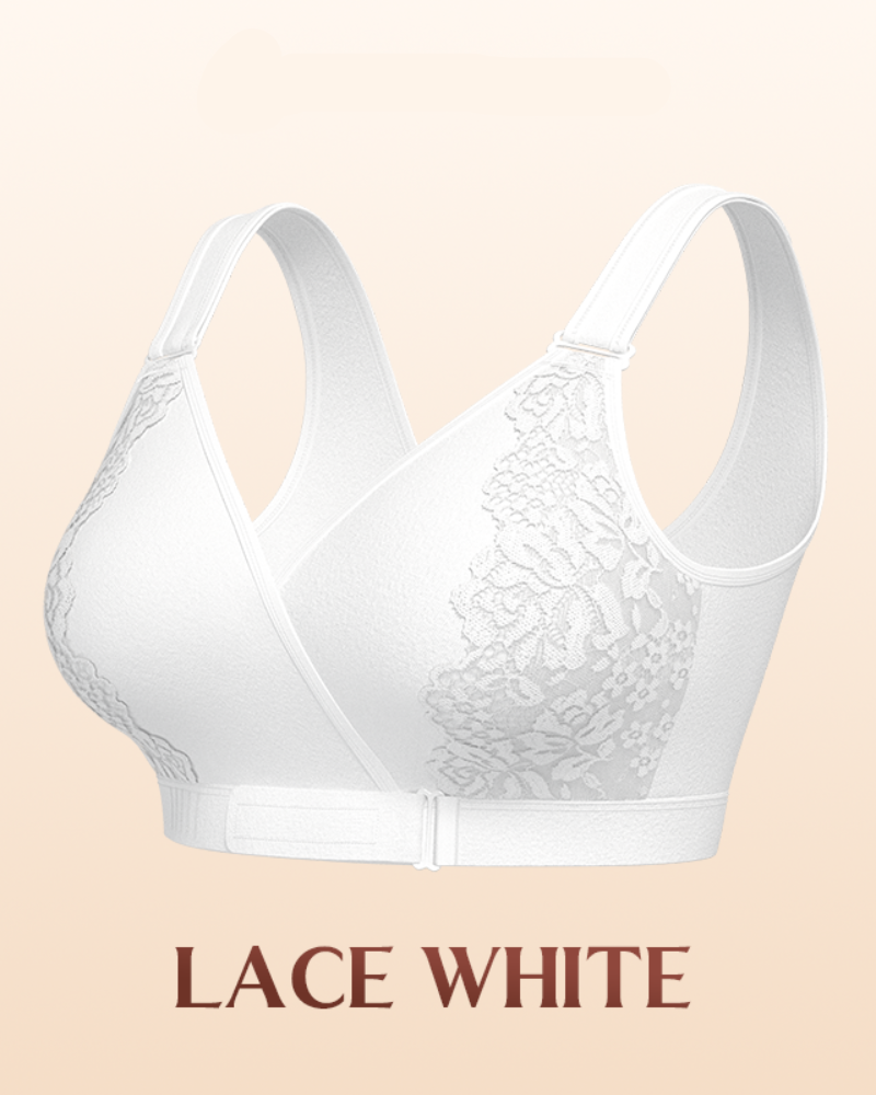 Easy-Wear Front Wrap Comfort Bra