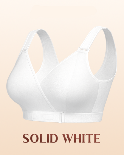 Easy-Wear Front Wrap Comfort Bra