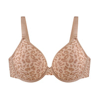 Leopard print-Dark beige
