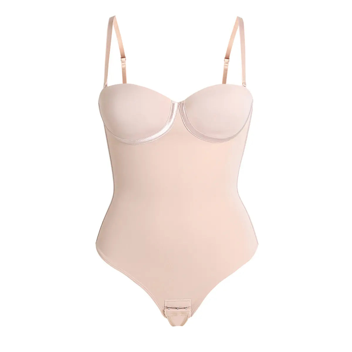 Seamless Lace-Up Bodysuit for Effortless Curves