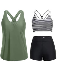 Green and Stripe