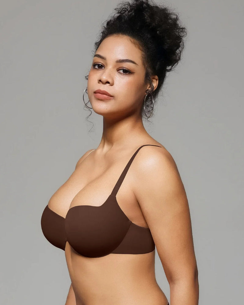 Seam-Free Push-Up T-Shirt Bra