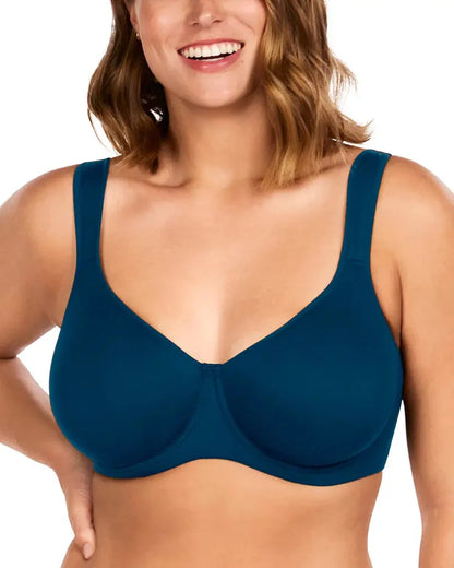 Full Coverage, Seamless Underwire Slimming Support