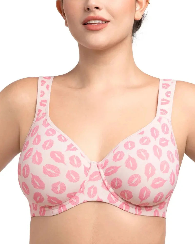 Full Coverage, Seamless Underwire Slimming Support