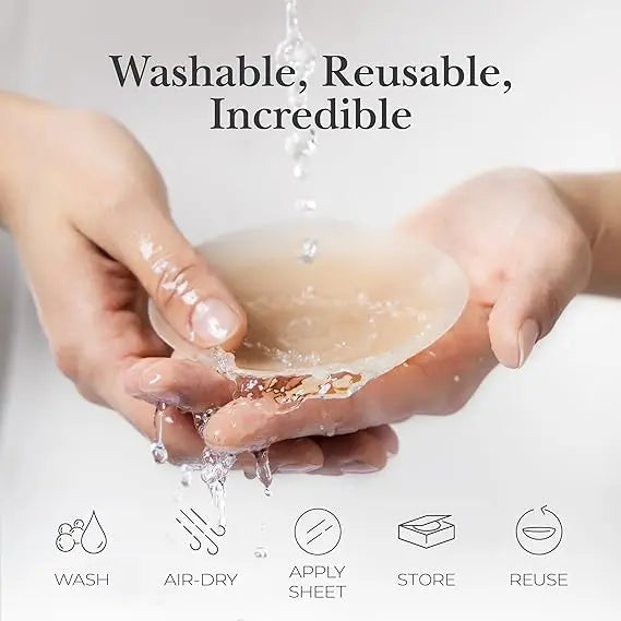 Reusable Lift Pasties – Silicone Adhesive, All-Day Wear