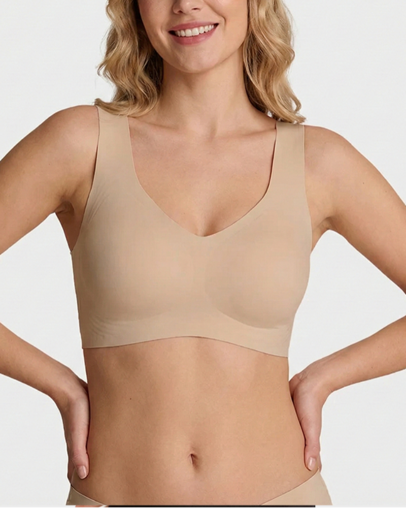 Lifting Wire-Free Antibacterial Jelly Bra