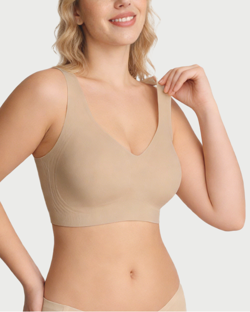 Lifting Wire-Free Antibacterial Jelly Bra