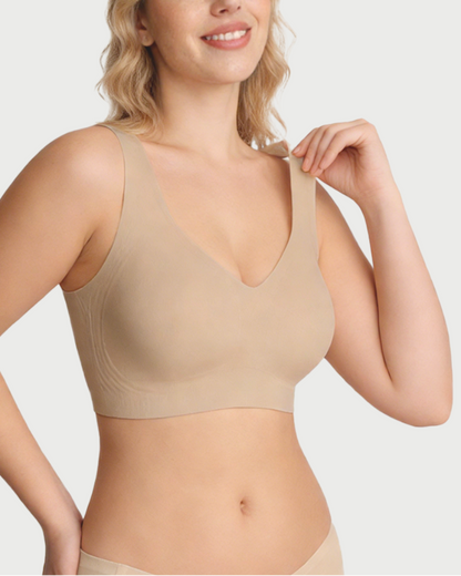 Lifting Wire-Free Antibacterial Jelly Bra