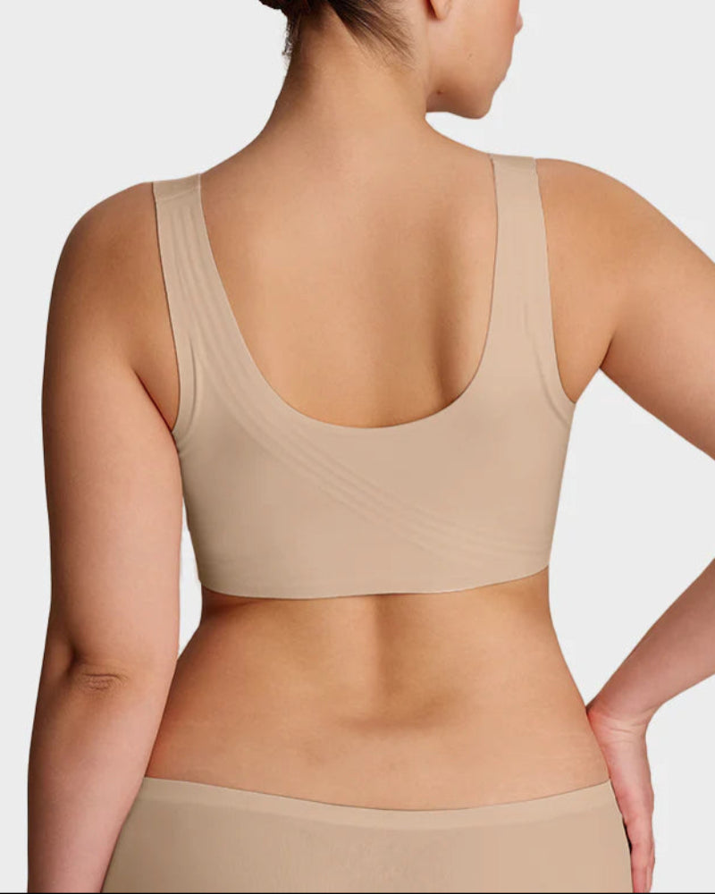 Lifting Wire-Free Antibacterial Jelly Bra