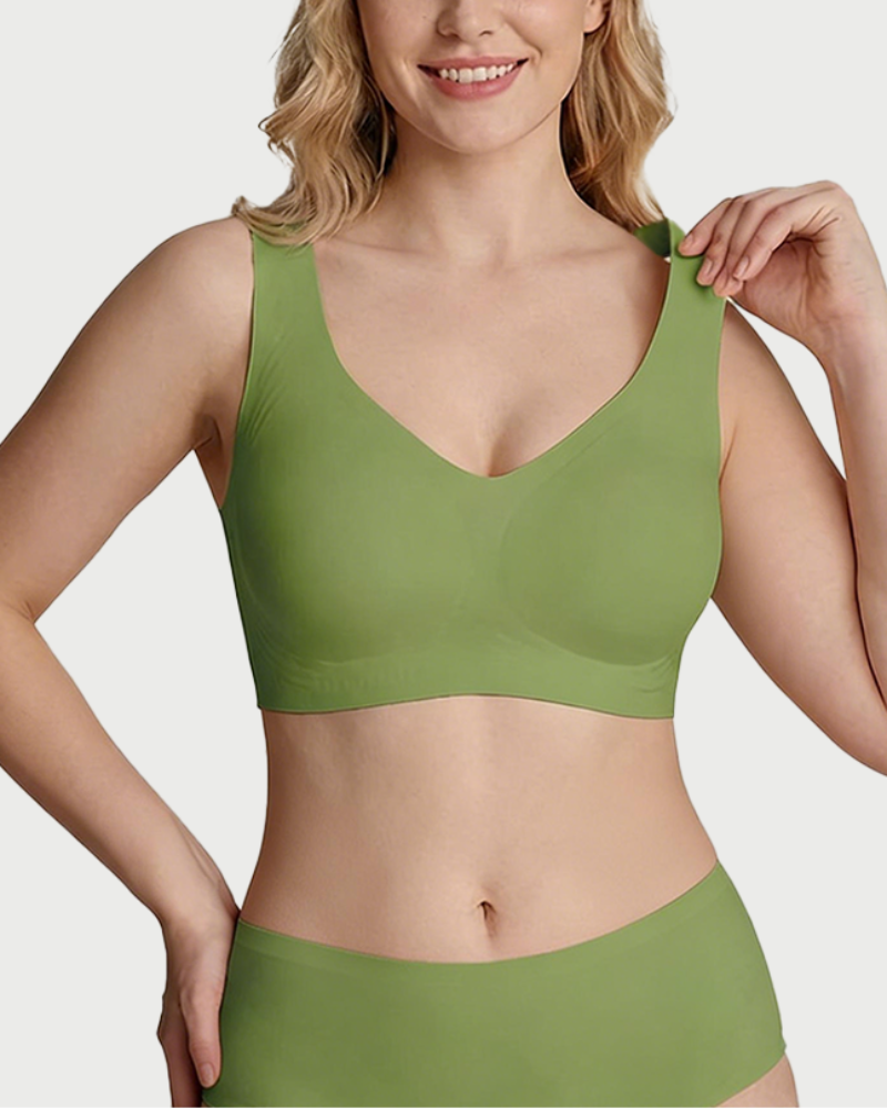 Lifting Wire-Free Antibacterial Jelly Bra