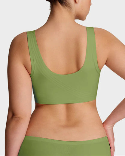 Lifting Wire-Free Antibacterial Jelly Bra