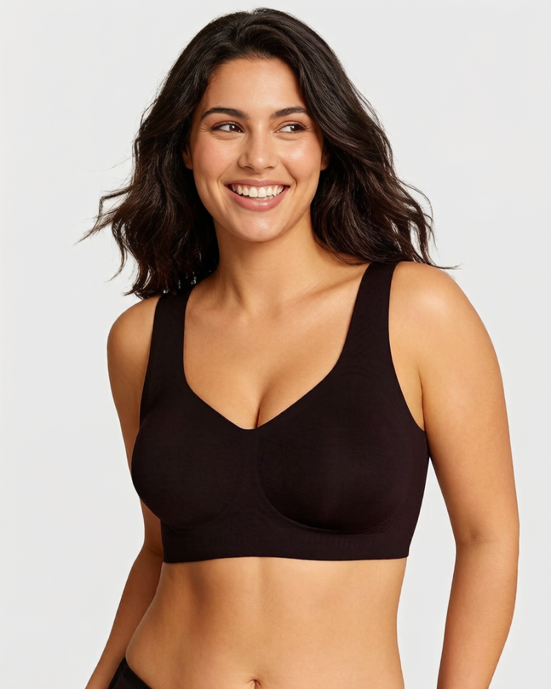 Lifting Wire-Free Antibacterial Jelly Bra