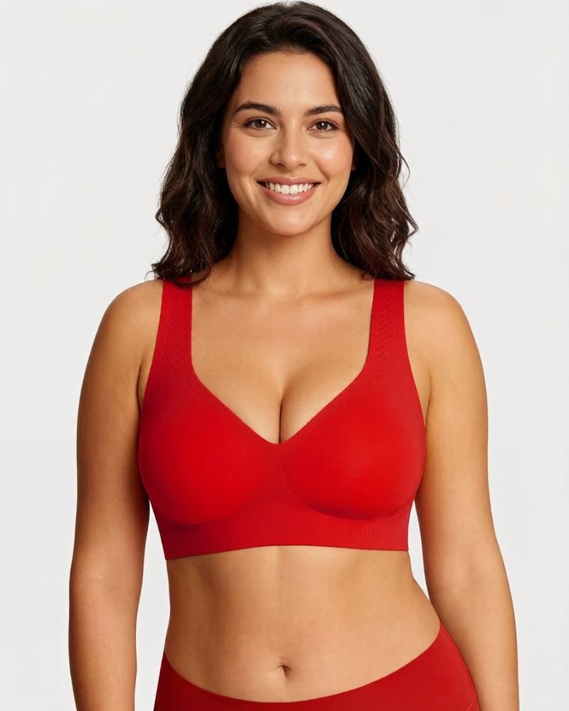 Lifting Wire-Free Antibacterial Jelly Bra