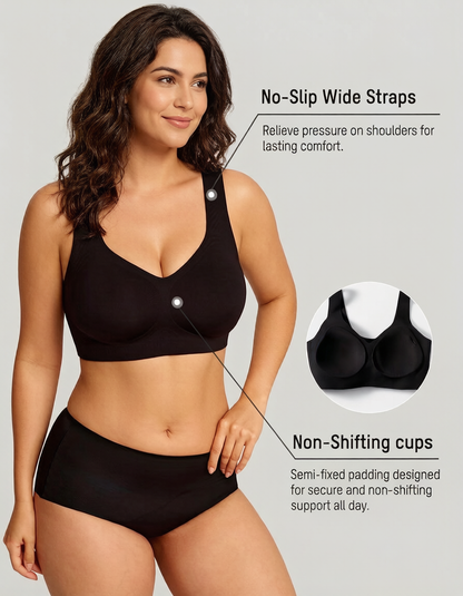 Lifting Wire-Free Antibacterial Jelly Bra