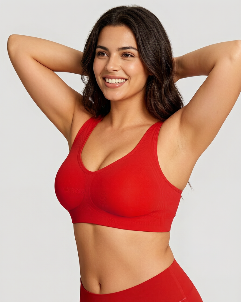 Lifting Wire-Free Antibacterial Jelly Bra