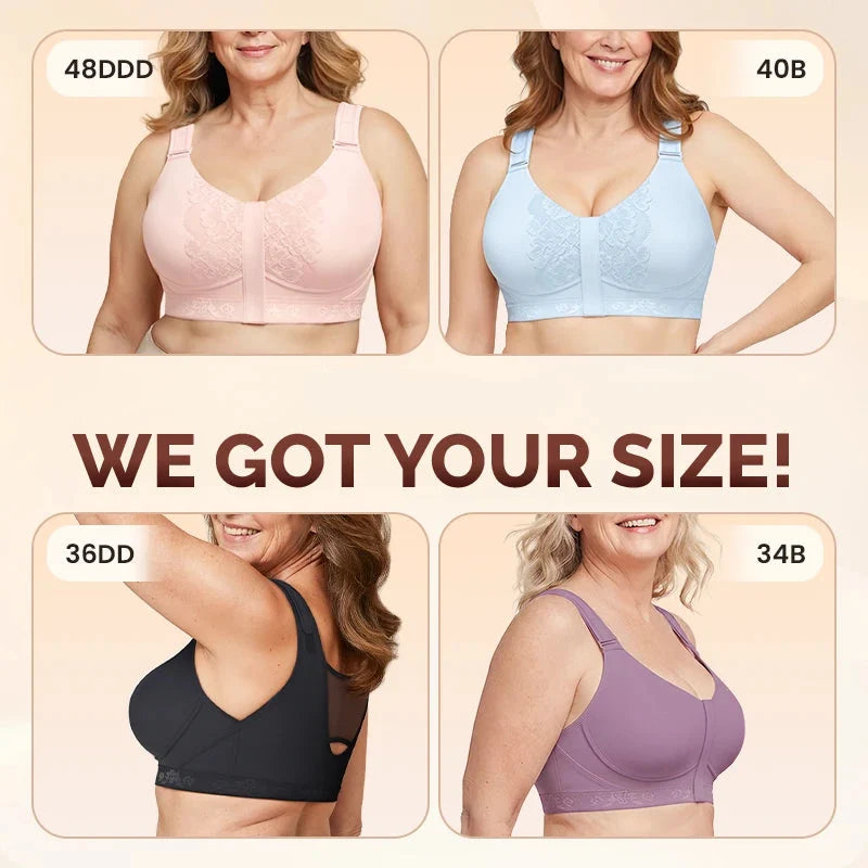 Comfortable Full Support Bra for Mature Women