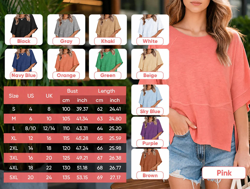 Relaxed Flared Sleeve T-Shirt