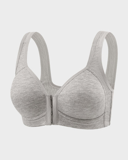 Front Closure Wireless Support Bra – Easy-On Design, Lift & All-Day Comfort