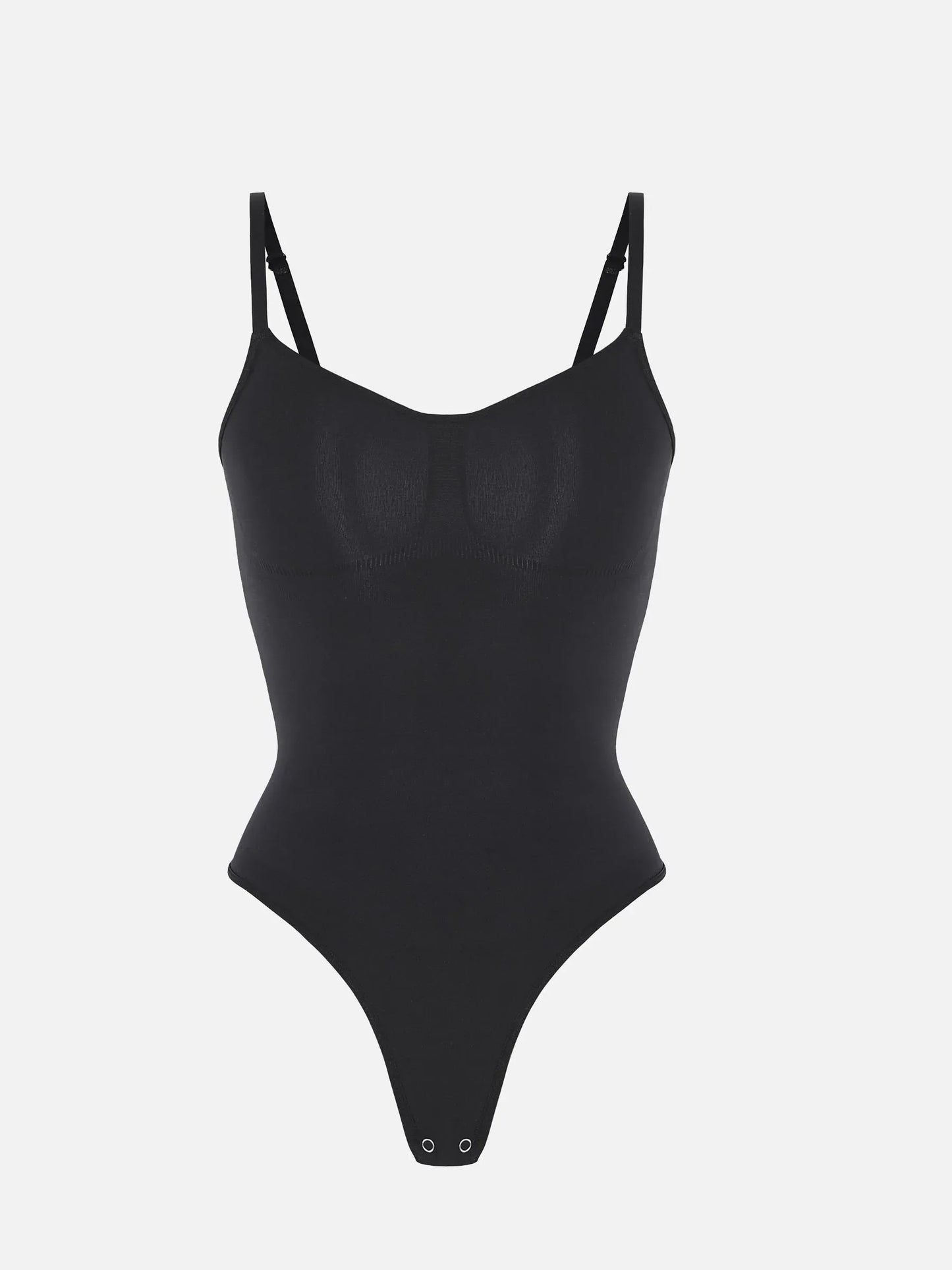 Seamless Covered Bust Jumpsuit Thong Bodysuit Fit