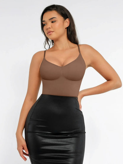 Seamless Covered Bust Jumpsuit Thong Bodysuit Fit