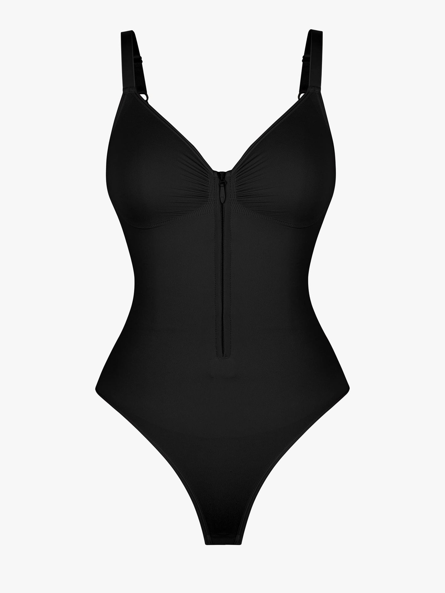 Shapecurve Tummy Control Seamless Zipper Shaping Bodysuit