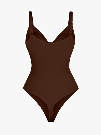Shapecurve Tummy Control Seamless Zipper Shaping Bodysuit