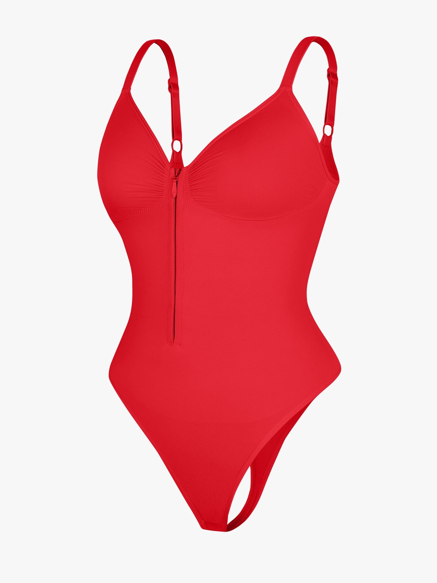 Shapecurve Tummy Control Seamless Zipper Shaping Bodysuit