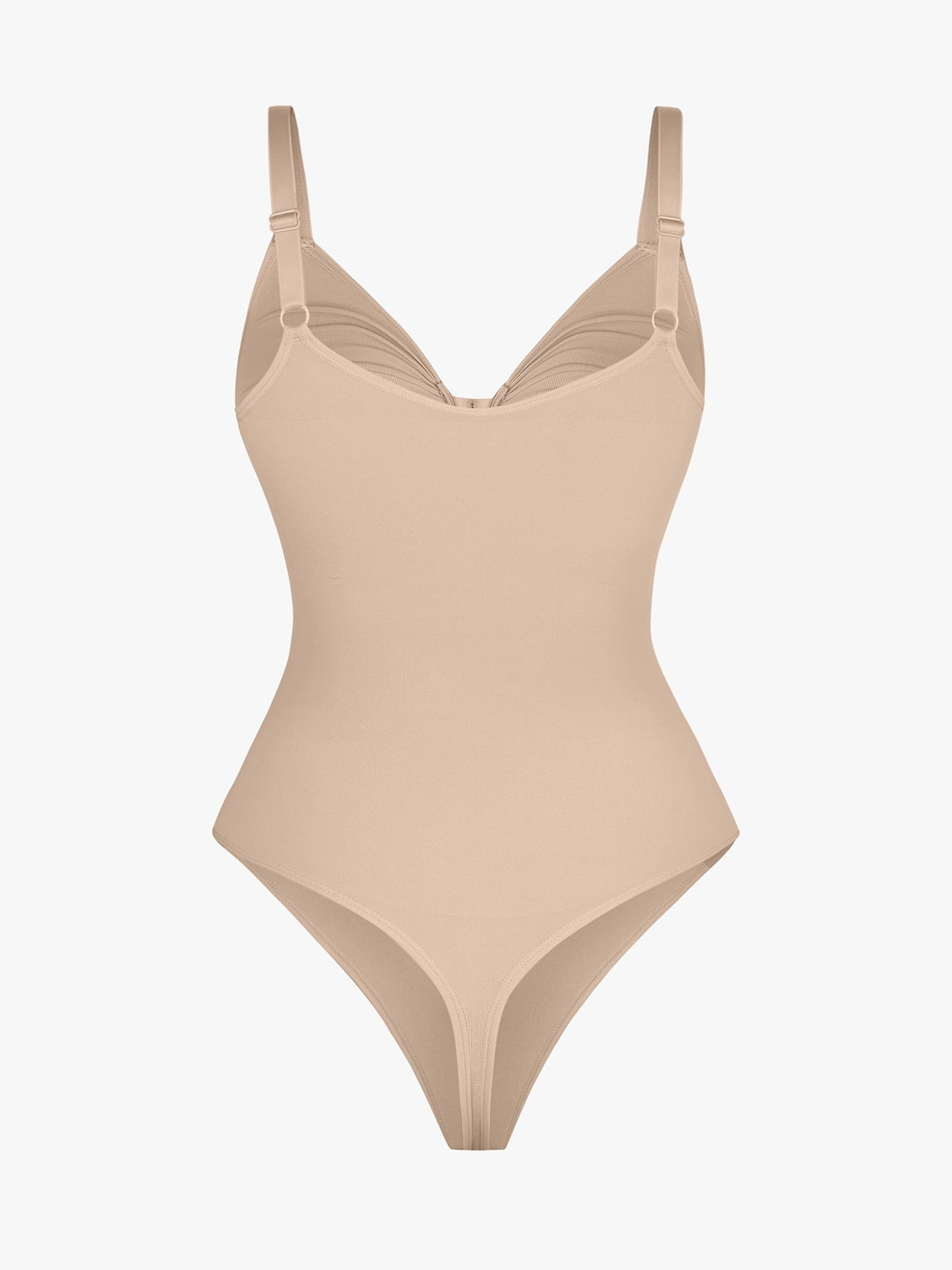 Shapecurve Tummy Control Seamless Zipper Shaping Bodysuit