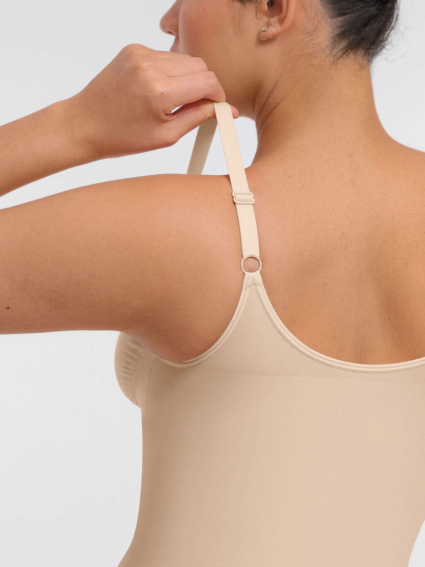 Shapecurve Tummy Control Seamless Zipper Shaping Bodysuit
