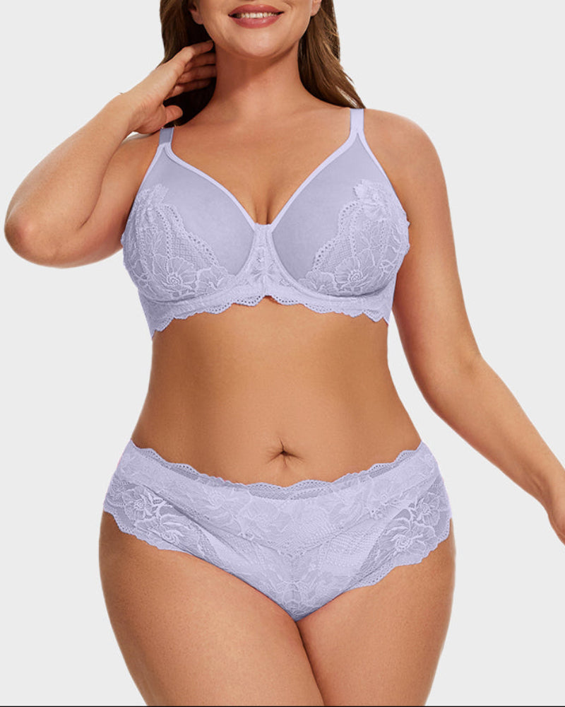 Full Coverage Lace Minimizer Bra