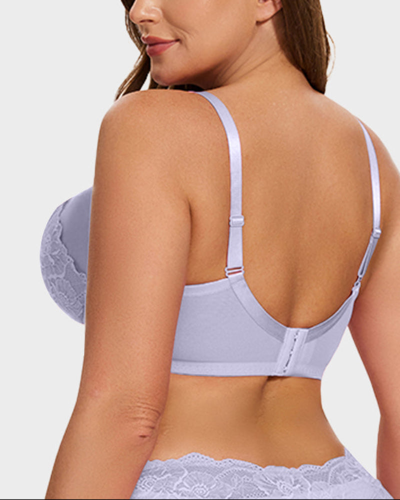 Full Coverage Lace Minimizer Bra