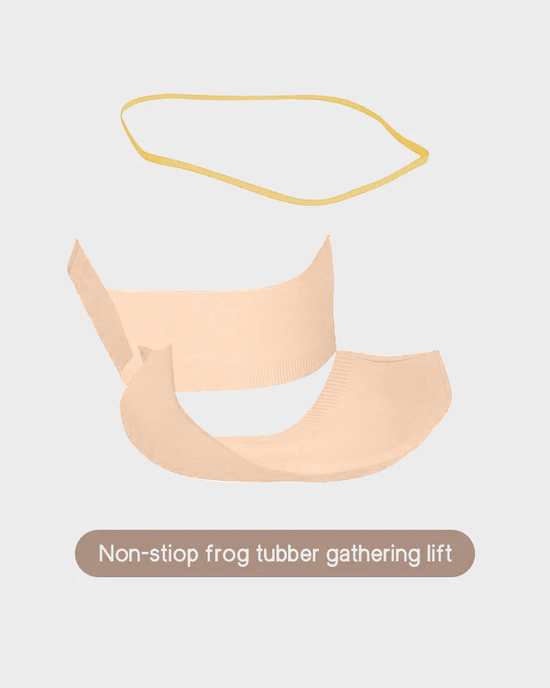 Wireless Strapless Bandeau Bra with Anti‑Slip Silicone Support