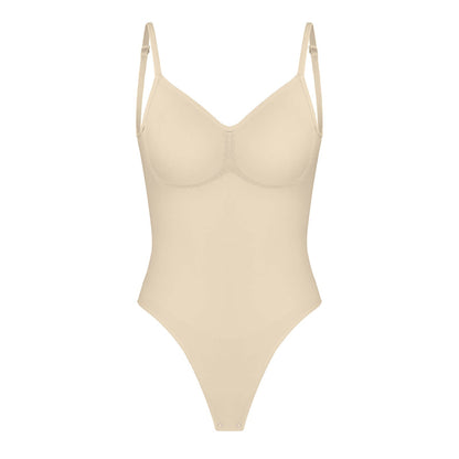 Low Back Seamless Tummy Control Bodysuit Shapewear
