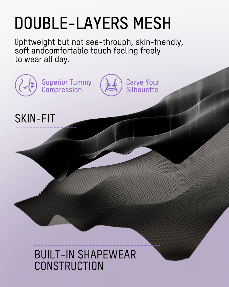 All-in-One Shaping Bodysuit Thong