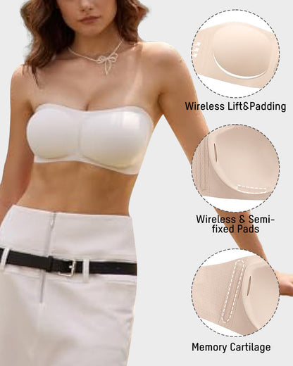 Seamless Strapless Bandeau Bra
