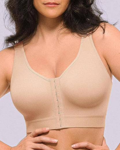 Shapecurve Shapewear with bra Bare Essentials AirSlim Unlined Wireless Back Support Bra