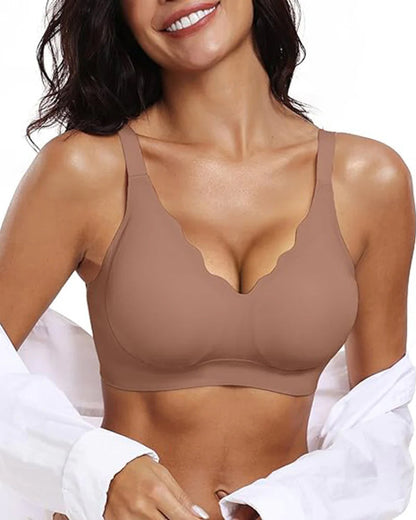 Seamless Comfort Smoothing Push Up Bra