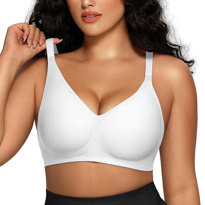 Seamless Deep V Push-Up Wireless Bra For Women
